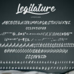 Legilature Font Poster 2