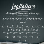 Legilature Font Poster 6