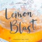 Lemon Blast Font Poster 1