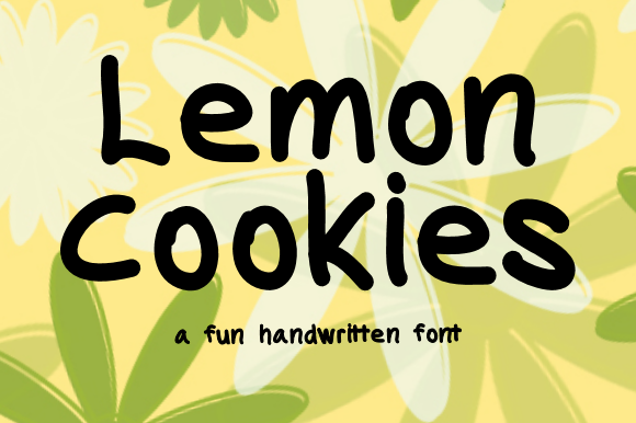 Lemon Cookies Font