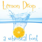 Lemon Drop Font Poster 1