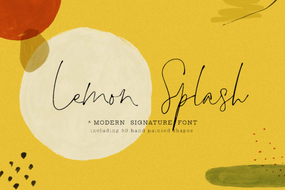 Lemon Splash Font