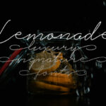 Lemonade Font Poster 2