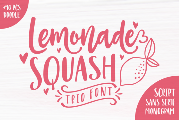 Lemonade Squash Font