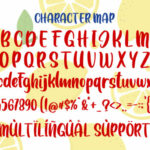Lemonday Font Poster 5