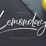 Lemonday Font Poster 1