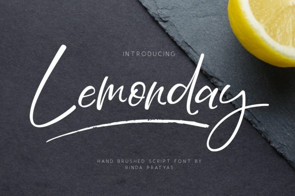 Lemonday Font Poster 1