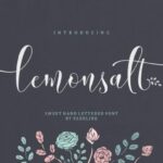 Lemonsalt Font Poster 1