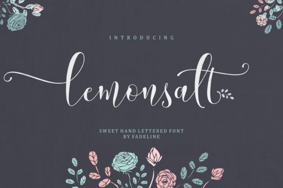 Lemonsalt Font Poster 1