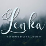 Lenka Font Poster 1