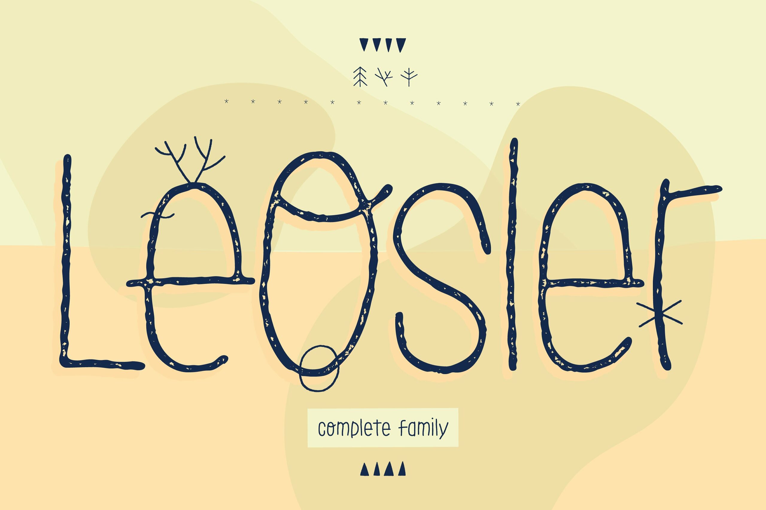 LeOsler Font Poster 1