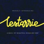 Lestarrie Font Poster 1