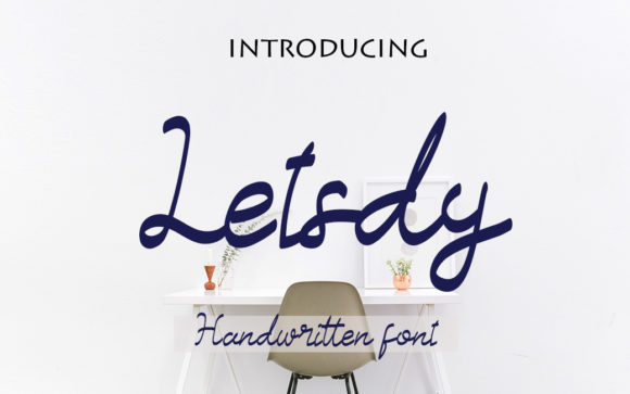 Letsdy Font Poster 1