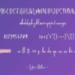 Letter Hellen Font Poster 6