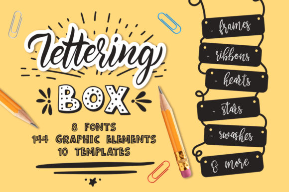Lettering Box Font