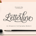 Letterline Font Poster 1