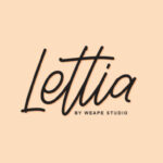 Lettia Font Poster 1