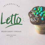 Letto Font Poster 1