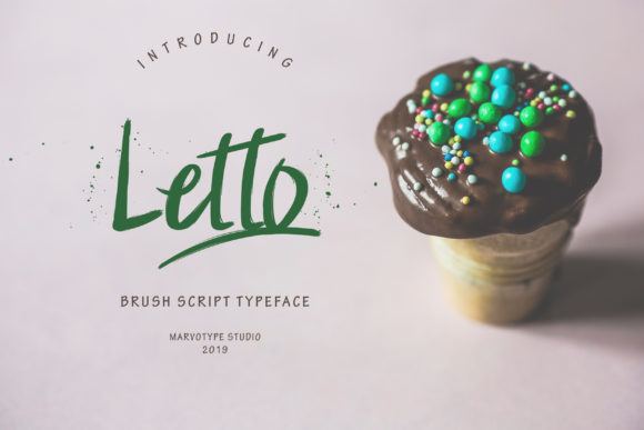 Letto Font Poster 1