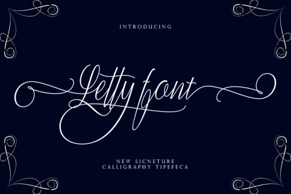 Letty Font Poster 1