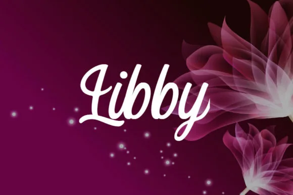 Libby Font Libby Font Poster 1