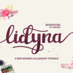 Lidyna Font Poster 1