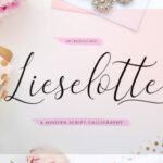 Lieselotte Script Font Poster 1