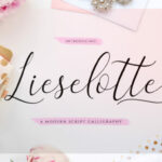 Lieselotte Script Font Poster 1