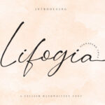 Lifogia Font Poster 1