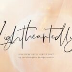 Lightheartedly Font Poster 1