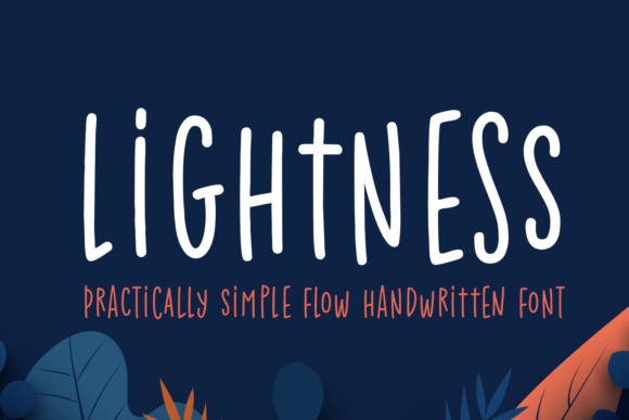 Lightness Font Poster 1
