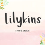 Lilykins Font Poster 1