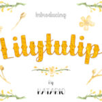 Lilytulip Script Font Poster 1