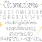 Lilytulip Script Font Poster 7
