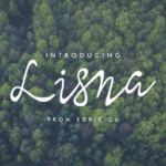 Lisna Font Poster 1