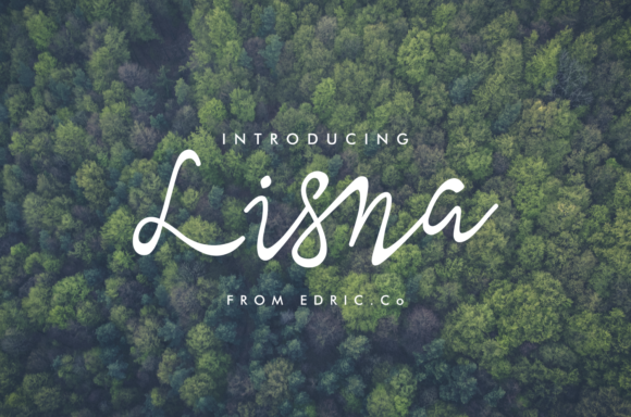 Lisna Font Poster 1