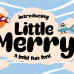 Little Merry Font Poster 1