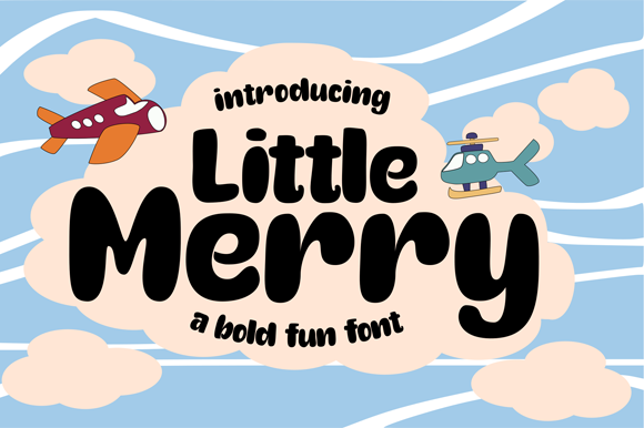 Little Merry Font Poster 1