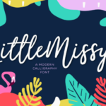 Little Missy Font Poster 1