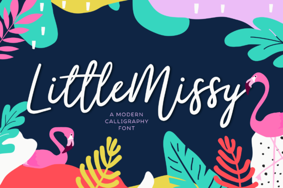 Little Missy Font Poster 1