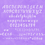 Little Princess Font Poster 2