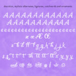 Little Princess Font Poster 3