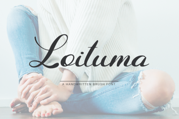 Loituma Font Poster 1