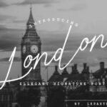 London Font Poster 1