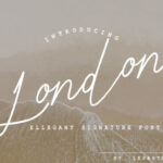 London Font Poster 7