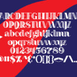 Long Island Independence Font Poster 2