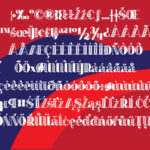 Long Island Independence Font Poster 3