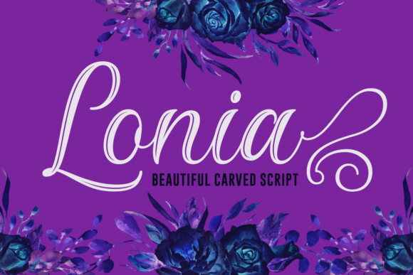 Lonia Font Poster 1