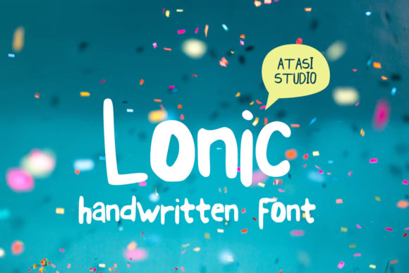 Lonic Font Poster 1