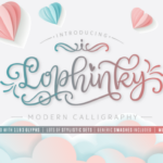 Lophinky Font Poster 1